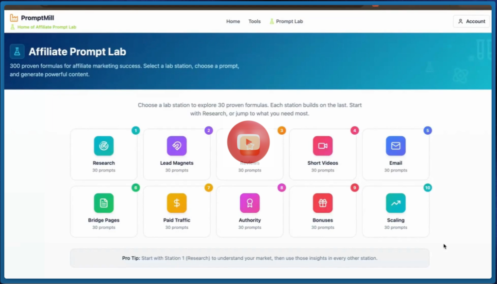 Affiliate Prompt Lab